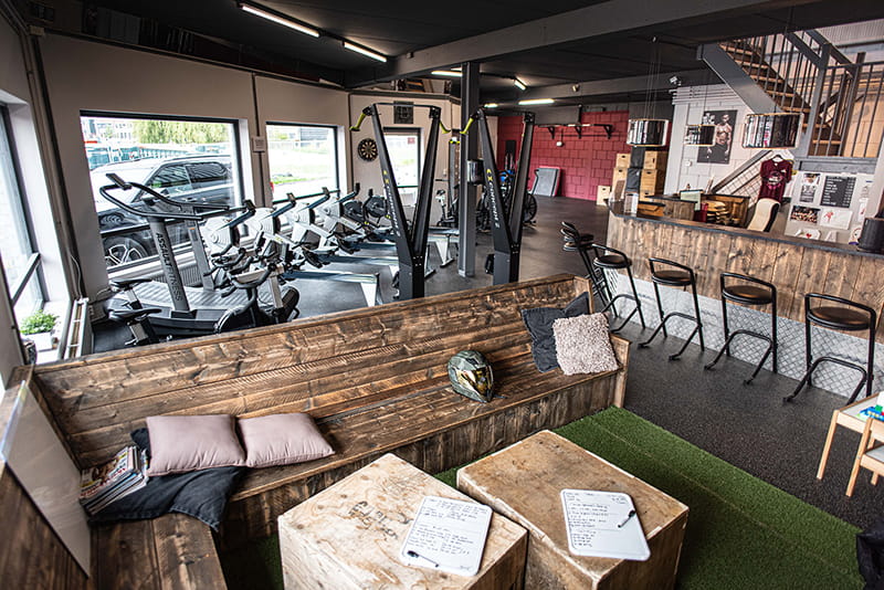 B Active beneden verdieping gym