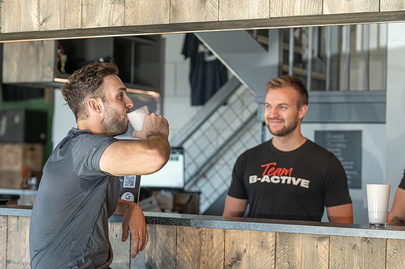 Koffiecorner B active gym Volendam